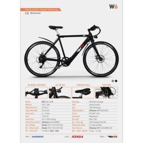 Resim RKS W6 Elektrikli Bisiklet 
