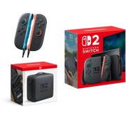 Resim Nintendo Switch 2 256 GB YD + Joycon + Çanta | Kırmızı - Mavi 