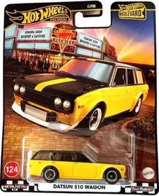 Resim Hot Wheels Boulevard Premium Arabalar Datsun 510 Wagon Jbl21 Çok Renkli 