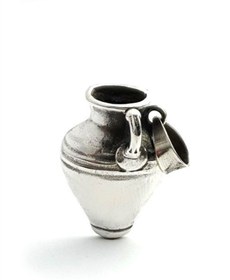 Resim OSESHOP Gümüş Testi Kolye Ucu 