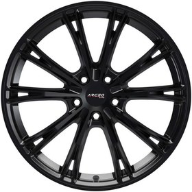 Resim ARCEO-ASW01-12 8.5x19"-5x112 ET35 66.45 Matt Black Jant (4 Adet) 
