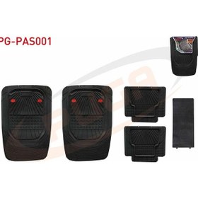 Resim Puga-pg-pas001 - Paspas Unıversal Yakut Sıyah 3d Havuzlu 5 Parca 