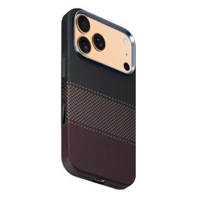 Resim HDD iPhone 17 Pro HBC-377 Kevlar Slim Magsafe Kılıf - Alacakaranlık 