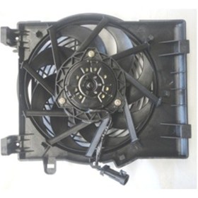 Resim Opel Corsa C 04/06 Klima Fan Davlumbazı Komple 1.01.21.41.61.8cc 8kanat Tw Uyumlu 