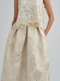 Resim CARINA SKIRT - Beige Gold / XL 