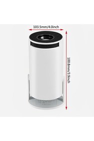 Resim MOD10 Cepko Hy 300 Projeksiyon Cihazı Taşınabilir Ev Sinema Sistemi 
