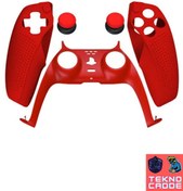 Resim beboncool 3in1 Ps5 Dualsense Dekoratif Çıta Analog Yükseltici Silikon Kılıf Joystick Koruyucu Kit 