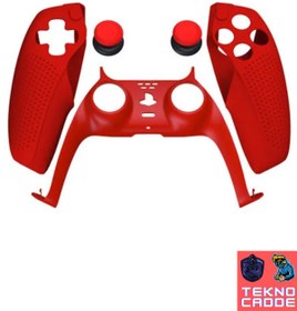Resim beboncool 3in1 Ps5 Dualsense Dekoratif Çıta Analog Yükseltici Silikon Kılıf Joystick Koruyucu Kit 