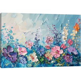 Resim Çiçek Bahçesindeki Bir Gün - 120x80 ( Çok Satan ) 