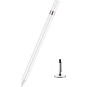 Resim Sunsky At-26 1 Kalem Ipucu Cep Telefonu Stylus Yazma Kalem Beyaz (Yurt Dışından) 