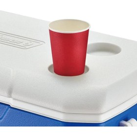 Resim Coleman Soğutucu Buzluk - - Poly Lite 48 QT - 45.7 lt - Mavi/Beyaz 