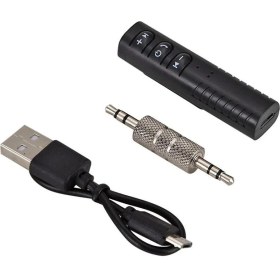 Resim Epilons Car Bluetooth Music Driver Araç Aux Hands-Free Mp3 Bağlantı Kiti 