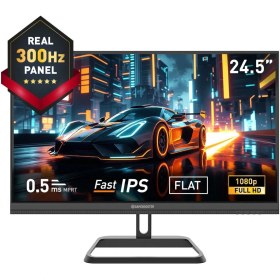 Resim Gamebooster GB-25F320FF 24.5" 300Hz Fast IPS 0.5ms Mprt Fhd 2xhdmı+2xdp Rgb Flat Gaming Monitör 