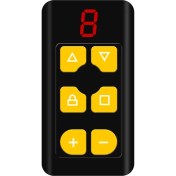 Resim Quartz Realm Çok Frekanslı 8 Kanallar Uzaktan Kumanda Kapı Kapı Deklanşör Kapısı Garaj Kapısı Elektrikli Kapı Kopyası Uzaktan Kontrol B (Yurt Dışından) 