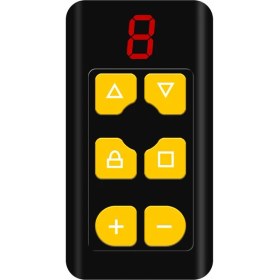 Resim Quartz Realm Çok Frekanslı 8 Kanallar Uzaktan Kumanda Kapı Kapı Deklanşör Kapısı Garaj Kapısı Elektrikli Kapı Kopyası Uzaktan Kontrol B (Yurt Dışından) 