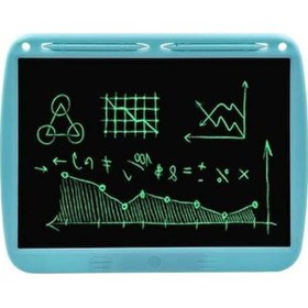 Resim Fortunelane 15 Usb Şarjlı Çocuk Lcd Yazma Tahtası - Akıllı Göz Korumalı, Tek Tuşlu Kilit/silme, Parlak Filmi, Mavi Renkli Model 