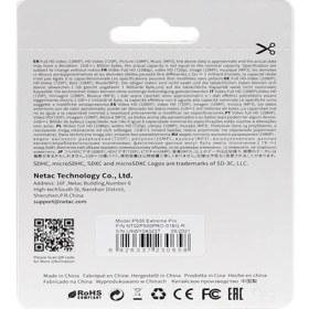 Resim Netac 16GB Microsdhc Hafıza Kartı V10 U1 C10 NT02P500PRO-016G-R 