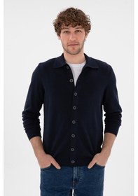 Resim U.s. Polo Assn. Erkek Lacivert Hırka Triko 50298272-vr033 Lacivert 