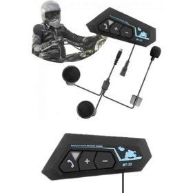 Resim İlkyaz Fashion Yeni Nesil Dinleme ve Konuşma Özellikli Intercom Kask Kulaklığı 5.0 Bluetooth ILKYZ-KRGRS34 