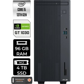 Resim Asus Expertcenter P500 Mini Tower Intel Core I5 13420H 96GB 4tb SSD GT1030/4GB Fdos Masaüstü Bilgisayar & Per4 USB Bellek P500I58512B0DP1345 