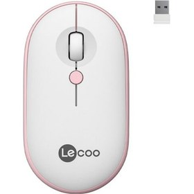 Resim Lenovo Lecoo Ws212 Kablosuz Optic 1600dpi Pembe Mouse Optik 