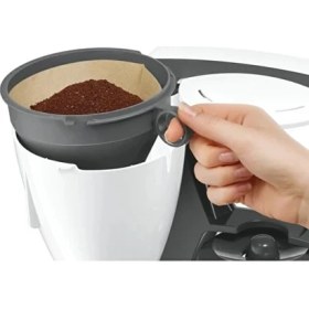 Resim Bosch Filtre Kahve Makinesi Comfortline Aroma+, Aroma Korumalı Cam Sürahi, 1,25 Lt, 15 Fincan Için, Çıkarılabilir Su Tankı, Damlama Durdurucu, Döner Filtre Taşıyıcı, Kablo Saklama [enerji Sınıfı B] 