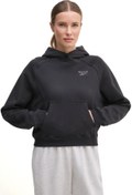 Resim ICON ELEMENTS FT HOODIE Siyah Kadın Sweatshirt Reebok