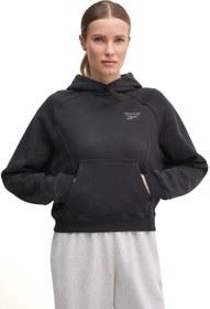 Resim ICON ELEMENTS FT HOODIE Siyah Kadın Sweatshirt 