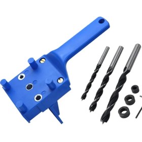 Resim Lonni Kendinden Merkezlemeli Dübel Jig Dübel Jig, 6/8 / 10MM Kendinden Merkezli Dübel Jig Ahşap (Yurt Dışından) 