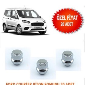 Resim Yeni Ford Courier Bijon Somunu 20 Adet 