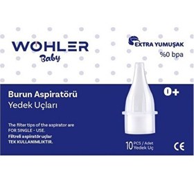 Resim Wohler Burun Aspiratörü Yedek Uçları 10'lu 