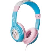 Resim Volkano Kablolu Kulaklık Disney Frozen Karlar Ülkesi Anna Elsa Çocuk Kulaklığı Lisanslı DY-10901-FRV 