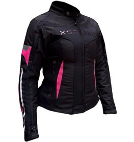 Resim Xspeed Hera 4 Mevsimlik Korumalı Kadın Motosiklet Montu Pembe 