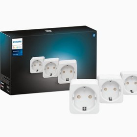 Resim Philips Hue Akıllı Priz,3’lü Paket, Beyaz 