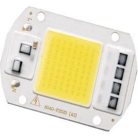 Resim 220 Volt 50 Watt Cob Led Projektör Çipi Mavi 