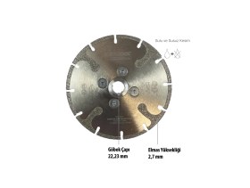 Resim Eratool Elmas Testere Elektrolize 115ETF Flanşlı ERA50411 