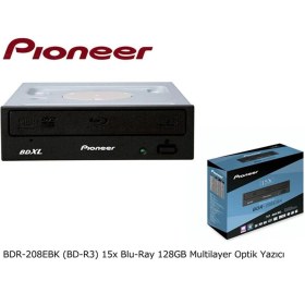 Resim Bdr-208ebk Bd-r3 15x Blu-ray 128gb Multilayer Optik Yazıcı-115279 