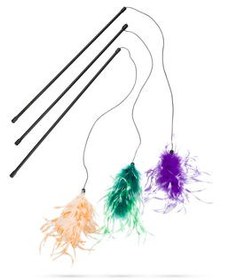 Resim Beeztees Kedi Oltası, Tüy Topağı Uc, 70cm 