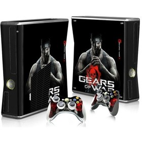 Resim Aircraft Jzcat Xbox360 Slim Konsol Tam Gövde Çıkartması Ve Joystick Çıkartması-3 