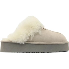 Resim Bueno Shoes Bej Süet Kadın Az Topuklu Terlik 05AG6104054 05AG6104054 