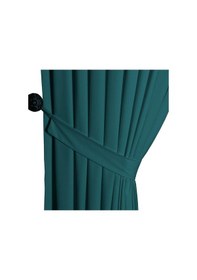 Resim Petrol Ada Fon Perde Normal Pile 1'e 2,5 Pile-petrol Petrol 