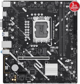 Resim Asus Prıme H810m-k Ddr5 Hdmı Pcıe 4.0 1851p Matx 