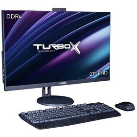 Resim Turbox TAX1118 i5-12400 32 GB 512 GB M.2 NVMe SSD 27" Dos FHD AIO Masaüstü Bilgisayar 
