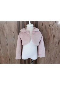 Resim Kürk Bolero - Pembe - 6 Yaş - 2354--pembe-6 Yaş Pembe 