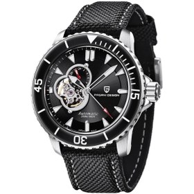 Resim Pagani design PD-1674 Erkek 200M Su Geçirmez Tourbillon Saat Otomatik Mekanik Saat Safir Kristal Paslanmaz Çelik 