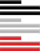Resim Ulzyvf 3 Adet Araç Kaputu Çizgi Sticker - Su Geçirmez, Kendinden Yapışkanlı Spor Dekorasyon 