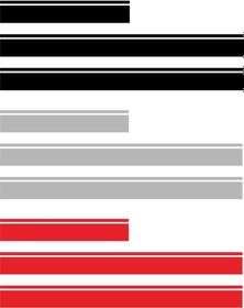 Resim Ulzyvf 3 Adet Araç Kaputu Çizgi Sticker - Su Geçirmez, Kendinden Yapışkanlı Spor Dekorasyon 