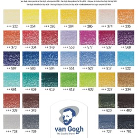 Resim Van Gogh Colour Pencıl 36`lı Set 