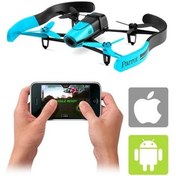 Resim Parrot Bebop Drone Mavi PF722004 