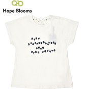 Resim Hope Blooms Organik Çocuk Pijama Üst Kısakol 